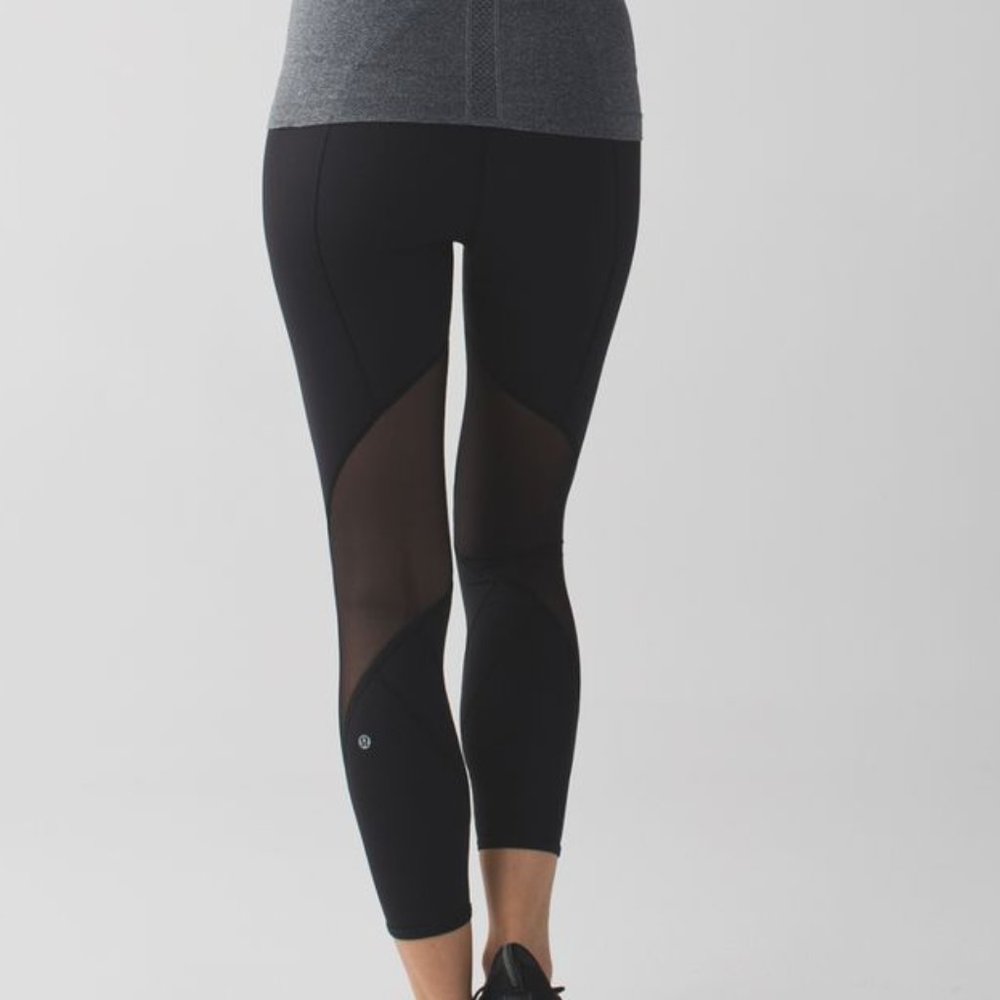 Lululemon All Meshed Up 7/8 Tight Size 8